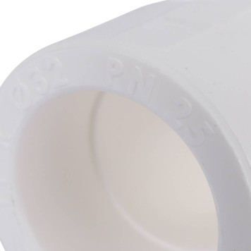 Угольник 90 градусов Kalde Россия для сварки полипропиленовых труб d=32, белый-4