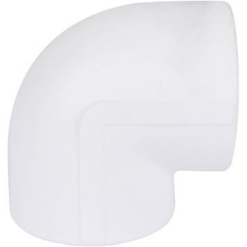 Угольник Kalde Россия d=40 90° для сварки полипропиленовых труб (белый)-3