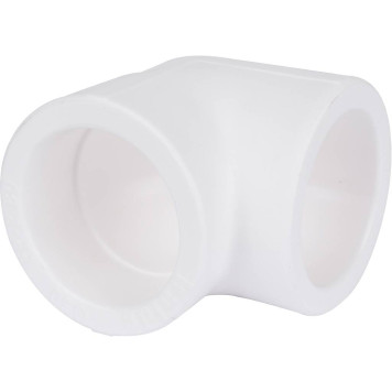 Угольник Kalde Россия d=50 90* для сварки полипропиленовых труб (белый)