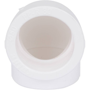 Угольник Kalde Россия d=50 90* для сварки полипропиленовых труб (белый)-2