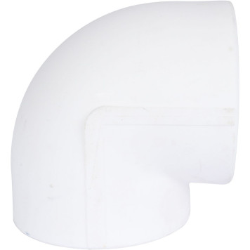 Угольник Kalde Россия d=63 90* для сварки полипропиленовых труб (белый)-3
