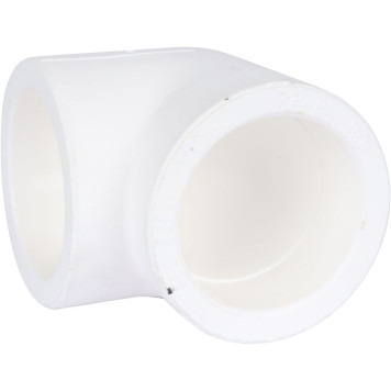 Угольник Kalde Россия d=63 90* для сварки полипропиленовых труб (белый)-5