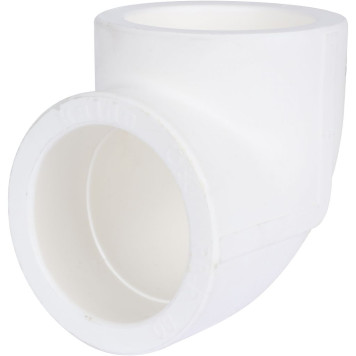 Угольник Kalde Россия d=63 90* для сварки полипропиленовых труб (белый)-6