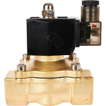 Клапан электромагнитный (соленоидный) двухходовой РОСМА 00000011327 СК-11-25 G1, НЗ, 220В, прямого действия, корпус - латунь, уплотнение - NBR (00000011327)-3