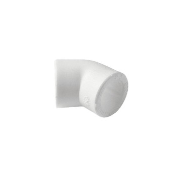 PA13524 Pro Aqua d=110 PP-R Угольник 45 градусов Белый (PA13524)