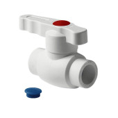Шаровой кран Pro Aqua d= 32 PP-R Standard Белый (PA44012)