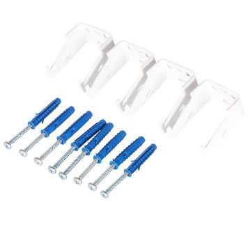 2-х трубчатый радиатор стальной ROMMER RST 2030/27 секций нижнее правое подключение RAL9016 RST-203027-020 (RST-203027-020)-10