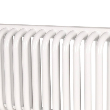 2-х трубчатый радиатор стальной ROMMER RST 2030/27 секций нижнее правое подключение RAL9016 RST-203027-020 (RST-203027-020)-5