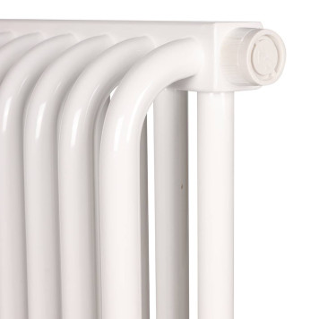 2-х трубчатый радиатор стальной ROMMER RST 2030/27 секций нижнее правое подключение RAL9016 RST-203027-020 (RST-203027-020)-6