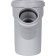 Тройник канализационный бесшумный STOUT D 110 x 58 / 45° SKB-0015-115845 (SKB-0015-115845)