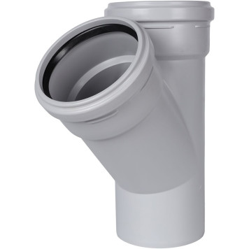 Тройник канализационный бесшумный STOUT D 110 x 110 / 45° SKB-0015-111145 (SKB-0015-111145)