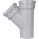 Тройник канализационный бесшумный STOUT D 110 x 110 / 45° SKB-0015-111145 (SKB-0015-111145)