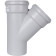 Тройник канализационный бесшумный STOUT D 110 x 110 / 45° SKB-0015-111145 (SKB-0015-111145)