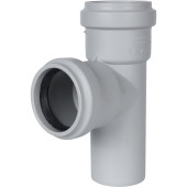 Тройник канализационный бесшумный STOUT D 58 x 58 / 87,5° SKB-0016-585887 (SKB-0016-585887)