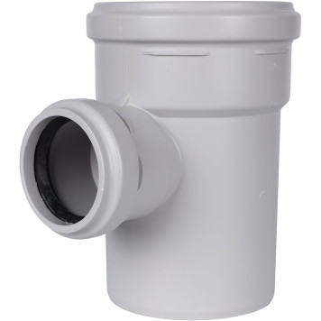 Тройник канализационный бесшумный STOUT D 110 x 58 / 87,5° SKB-0016-115887 (SKB-0016-115887)
