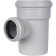 Тройник канализационный бесшумный STOUT D 110 x 58 / 87,5° SKB-0016-115887 (SKB-0016-115887)