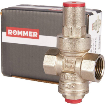 ROMMER RVS-0010-000015 ROMMER Редуктор давления PN16 вн/вн 1/2 с выходом под манометр (RVS-0010-000015)-8