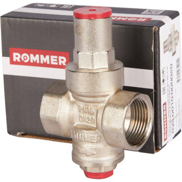 ROMMER RVS-0010-000020 ROMMER Редуктор давления PN16 вн/вн 3/4 с выходом под манометр (RVS-0010-000020)-6