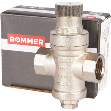 ROMMER RVS-0009-000015 ROMMER Редуктор давления PN16 вн/вн 1/2 без подключения манометра (RVS-0009-000015)-6