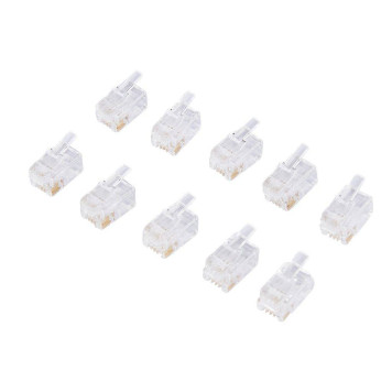 Коннектор 4P4C (RJ11), 10шт. Ectocontrol ec01062 (ec01062)