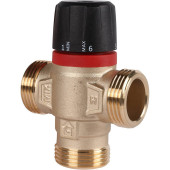 ROMMER RVM-0232-256025 Термостатический смесительный клапан для систем отопления и ГВС 1  НР 35-60°С KV 2,5 (боковое смешивание) (RVM-0232-256025)