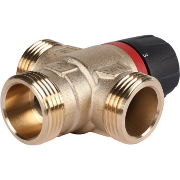 ROMMER RVM-0232-256025 Термостатический смесительный клапан для систем отопления и ГВС 1  НР 35-60°С KV 2,5 (боковое смешивание) (RVM-0232-256025)-6