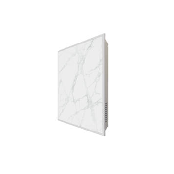 Отопительная панель STOUT WHITE STONE SCT 60*60 белый гранит / белый корпус SCT-00WW-006060 (SCT-00WW-006060)
