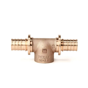 Тройник РЕХАУ с внутренней резьбой на боков. проходе 25-Rp 3/4-25 RX+ (14562963001)