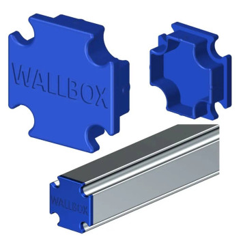 Заглушка профиля WALLBOX торцевая (WB 98128)-2