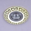 Встраиваемый светильник 09504-9.0-001MN MR16+LED3W WH/GD