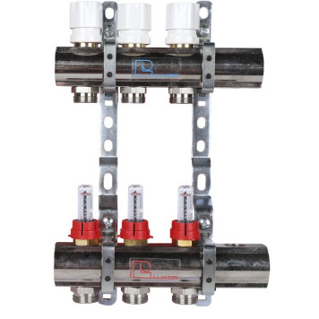 Коллектор Luxor CD 477/3 с расходомерами