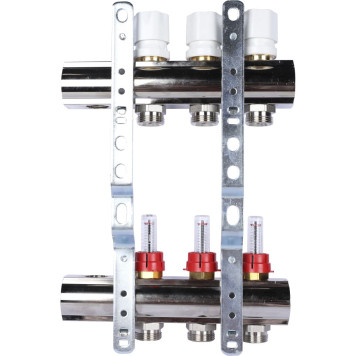 Коллектор Luxor CD 477/3 с расходомерами-2