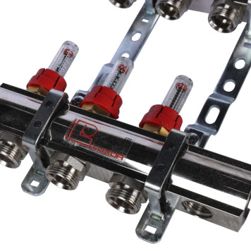 Коллектор Luxor CD 477/3 с расходомерами-4