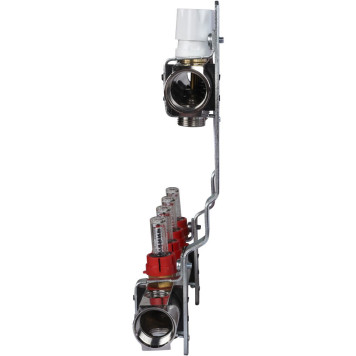 Коллектор Luxor CD 477/4 с расходомерами в сборе-1