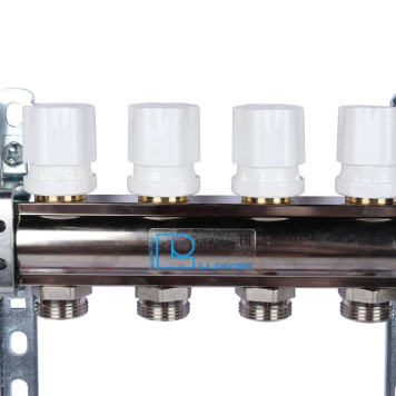 Коллектор Luxor CD 477/4 с расходомерами в сборе-4