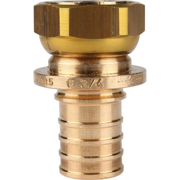 Фитинги REHAU RAUTITAN Переходник 25-G 3/4 RX+ для труб из сшитого полиэтилена аксиальный с накидной гайкой-6