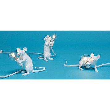 Лампа светодиодная Seletti Mouse Lamp E14 1Вт K 15220L-3