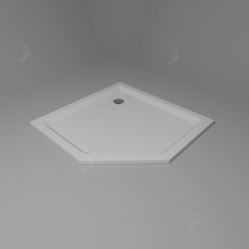 Душевой поддон трапеция RGW LUX/TN-TR 1000x1000-8