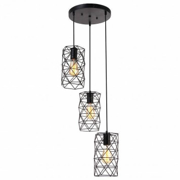 Подвесная люстра TopLight Marcia TL1175H-03BK-1