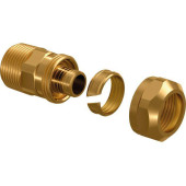 UPONOR Ecoflex Зажимной Штуцер с Наружной Резьбой 20х2.8-3/4 НР 1А