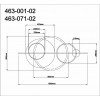 Накладной светильник Velante 463 463-071-02