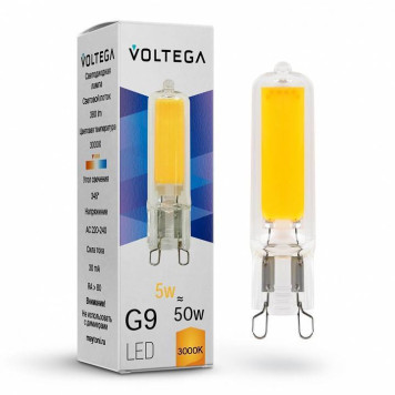 Лампа светодиодная Voltega Capsule G9 7181-1