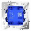 Выключатель двухклавишный без рамки Voltum S70 VLS020602