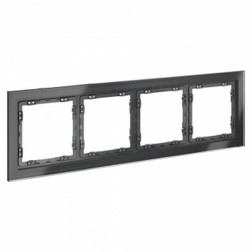 Рамка на 4 поста Voltum S70 VLS110407