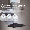 Душевой поддон трапеция RGW ST/T-G Графит 800x800