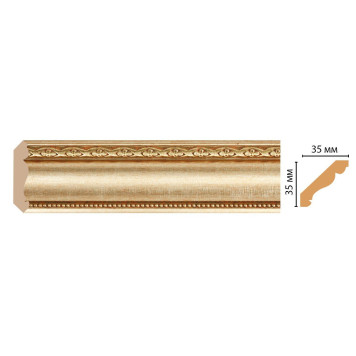 Плинтус потолочный DECOMASTER 155S-933 (35*35*2400мм)