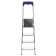 Стремянка Алюмет 4 ступени алюминиевая с пластиковым органайзером
