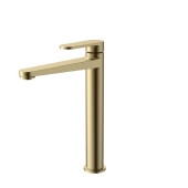 AQM6914BG Novara Смеситель для свободностоящей раковины, цвет золото шлифованное AQM6914BG