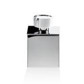 Decor Walther DW 3655 Бокс универсальный 8.5x8.5x12.5см, с крышкой, настольный, цвет: хром. 0852700