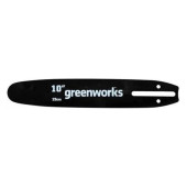 Шина Greenworks 25 см для цепной пилы Greenworks GD40TCS 40V 2003807 Шина Greenworks 25 см для цепной пилы Greenworks GD40TCS 40V 2003807